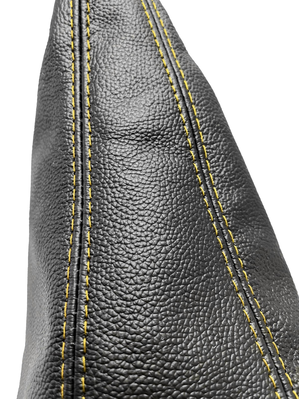 Yellow Stitch Real Leather Shift Boot Cover For 2003-2012 Dodge Ram 2500 3500