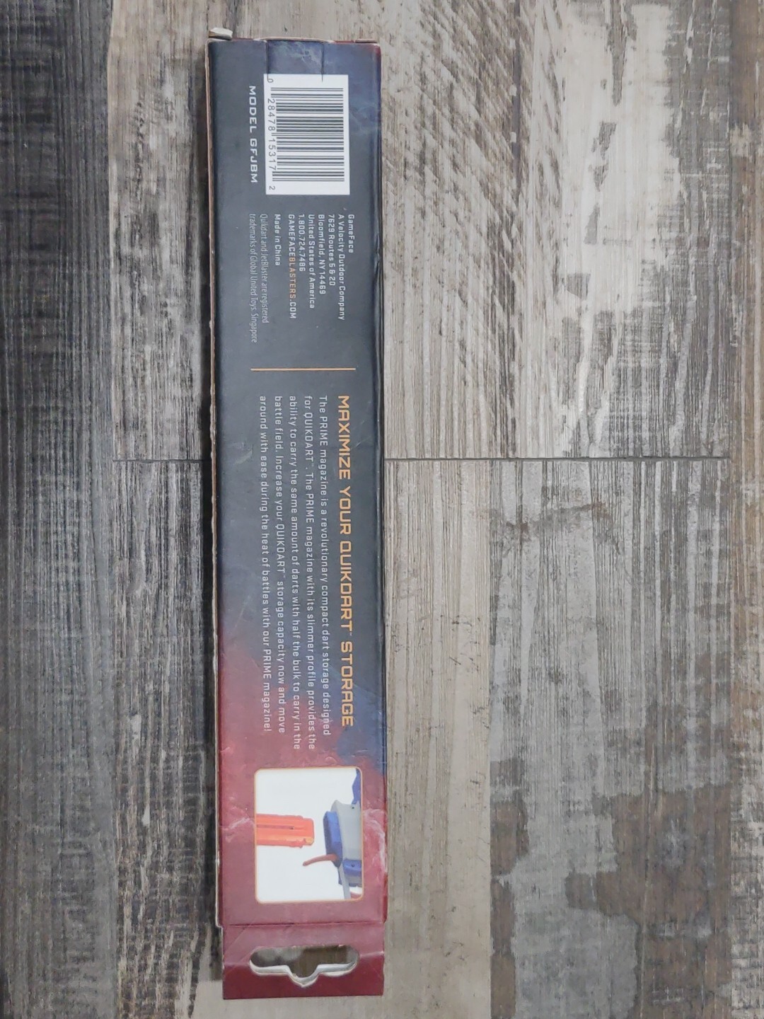 Game Face Quickdart Prime Magazine GFJBM - Orange