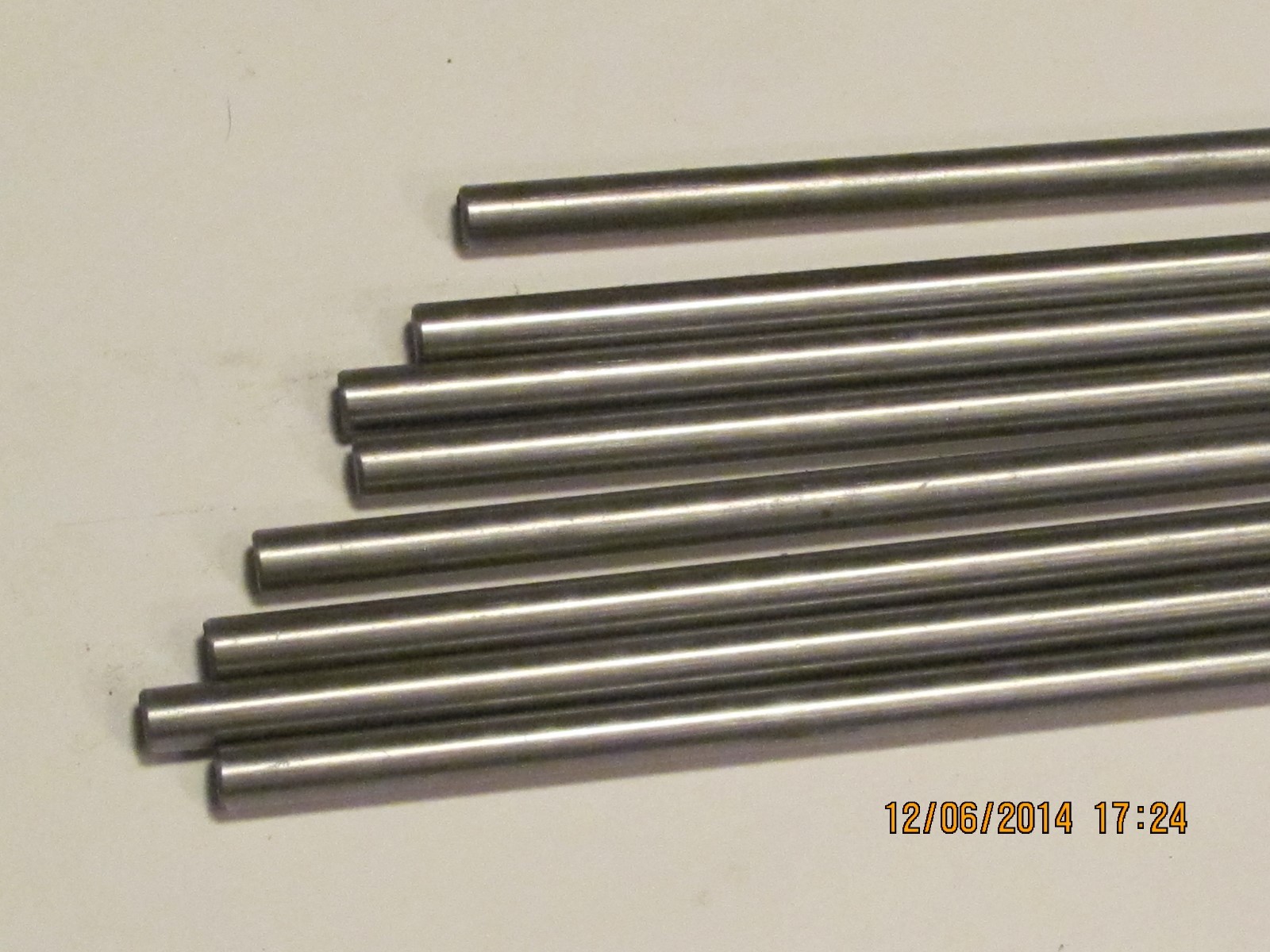 20  MM  Steel Rod / Bar 1144 (Close Tolerance) 12" Long    1 Pc