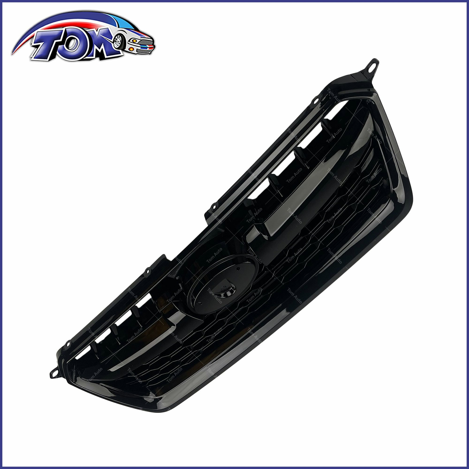 Grille ALL Glossy Black W/ Glossy Black Trim for Subaru Impreza 2012-2014