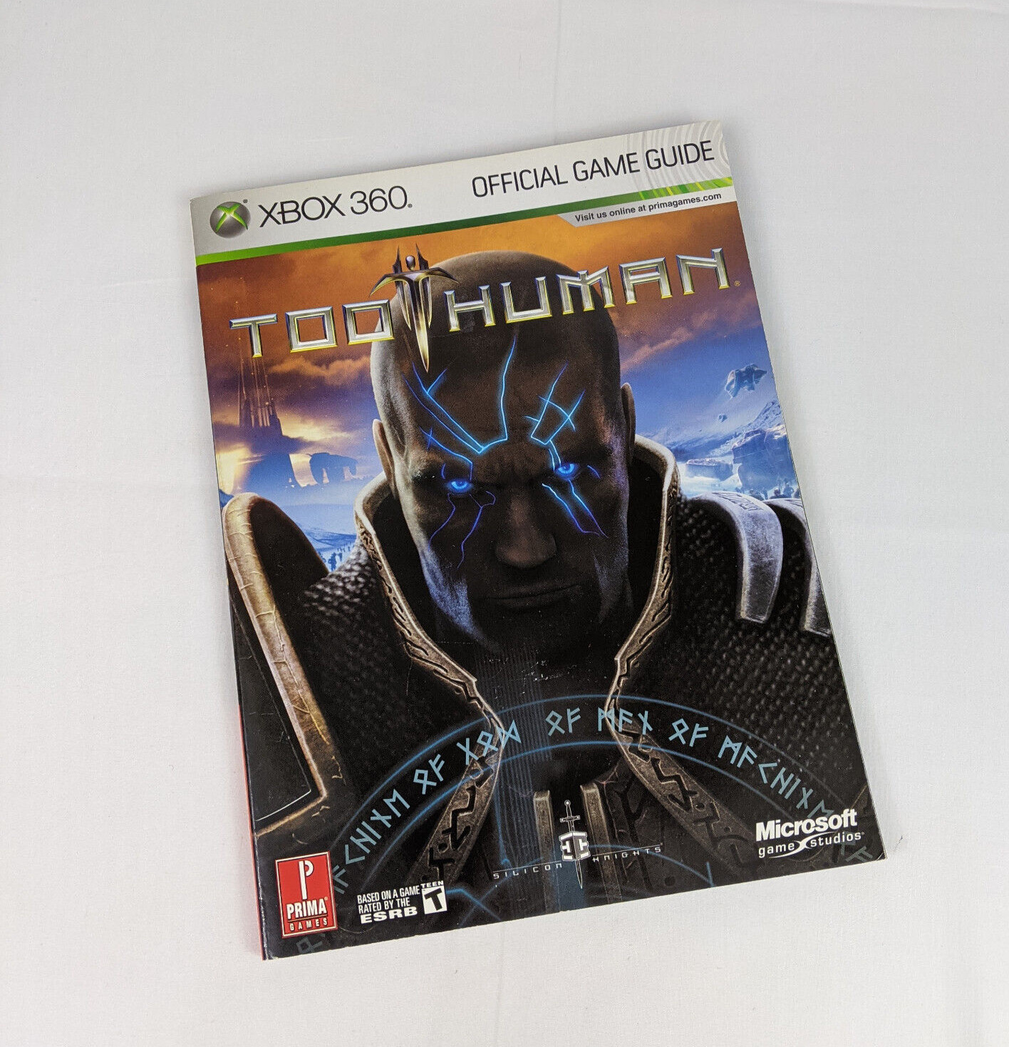 Too Human Official Game Guide Prima Games Strategy Guide XBOX 360 2008