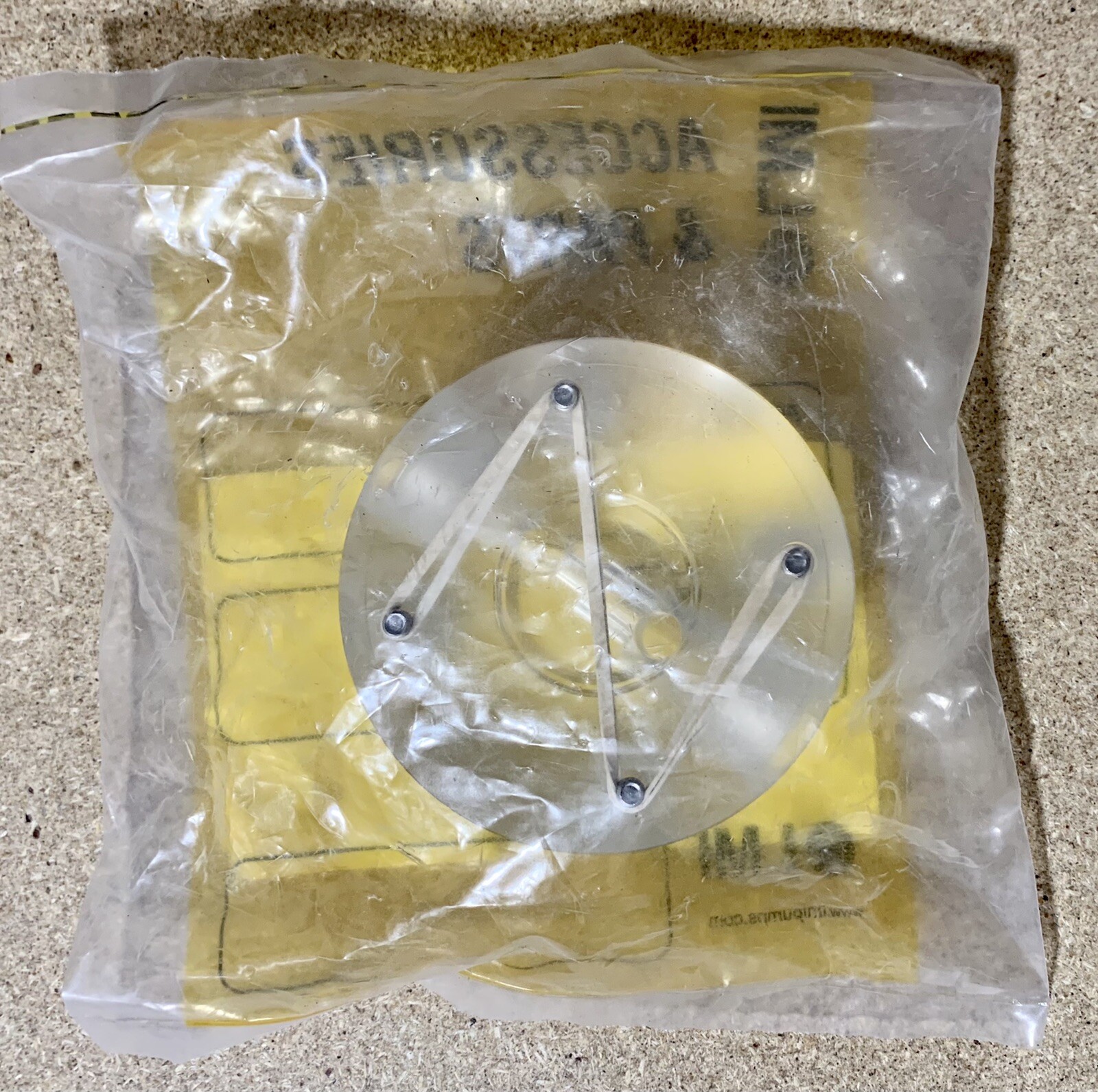 25550 LMI Metering Pump Repair Part – HEAD, 0.9 ACRYLIC HV