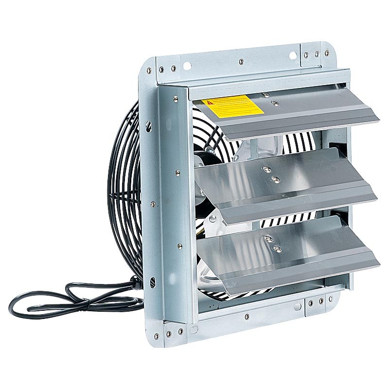 ACIQ 14” Shutter Wall Exhaust Fan Direct Drive 2250 CFM 120 Volts 1 Phase