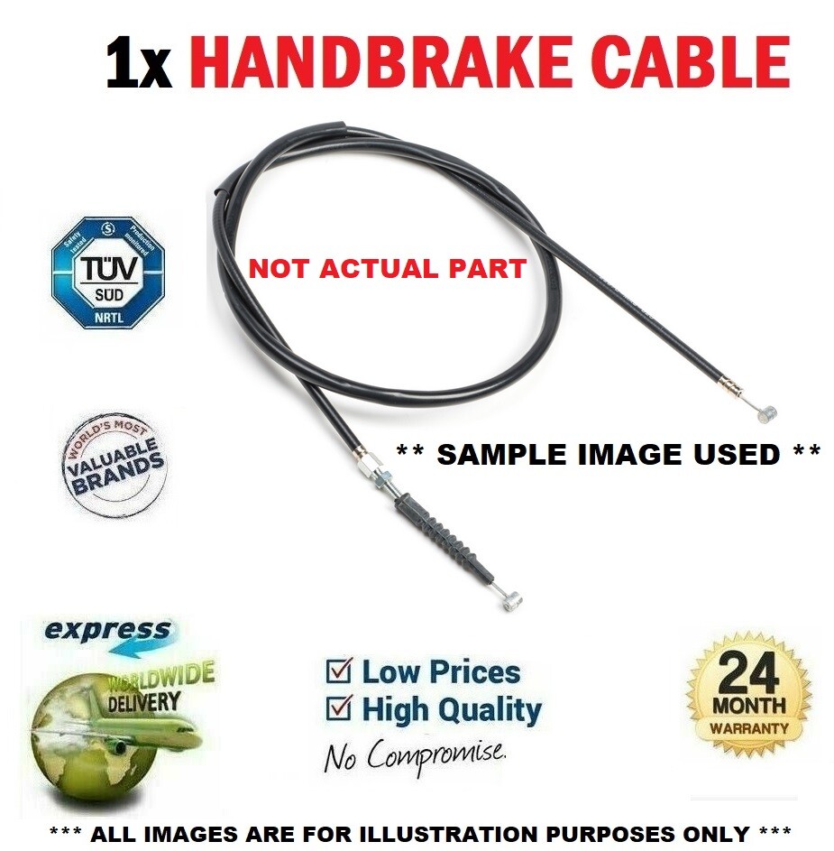 1x Front HANDBRAKE CABLE for PEUGEOT 5008 1.2 2015-2017