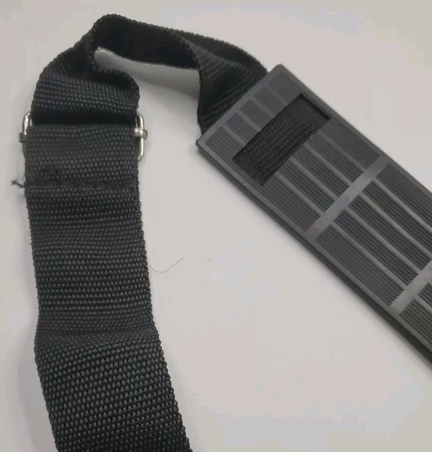 Strap Only 29" Adjustable Black Canvas 1.5" Wide