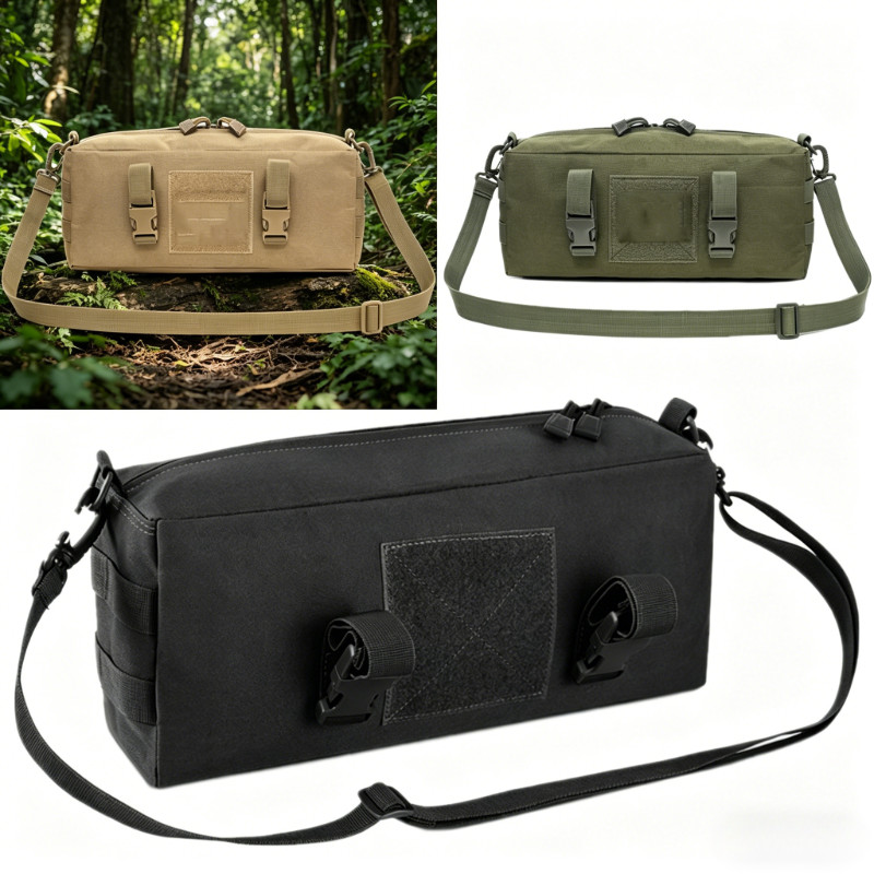 Tactical MOLLE Short Trips Pack Bag Multi-Purpose Large Capacity Increment Pouch