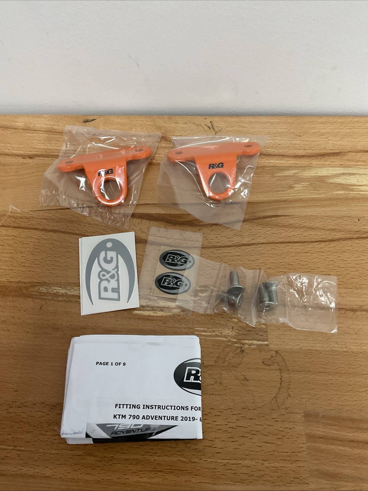 R&G Racing Tie-Down Hooks KTM 790 Adventure / Yamaha Tenere 700 2019-2021-2024