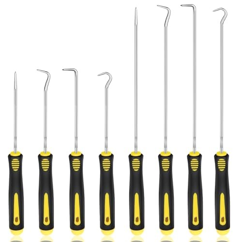 8 Pieces Pick and Hook Tools Set, Precision Automotive Pick Tool for Car Auto