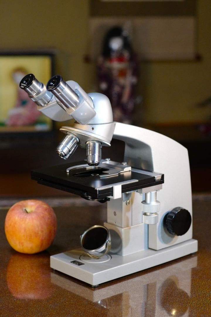 microscope antique collectible Reichert's "Neopan" SN.345758 1970s Austrian