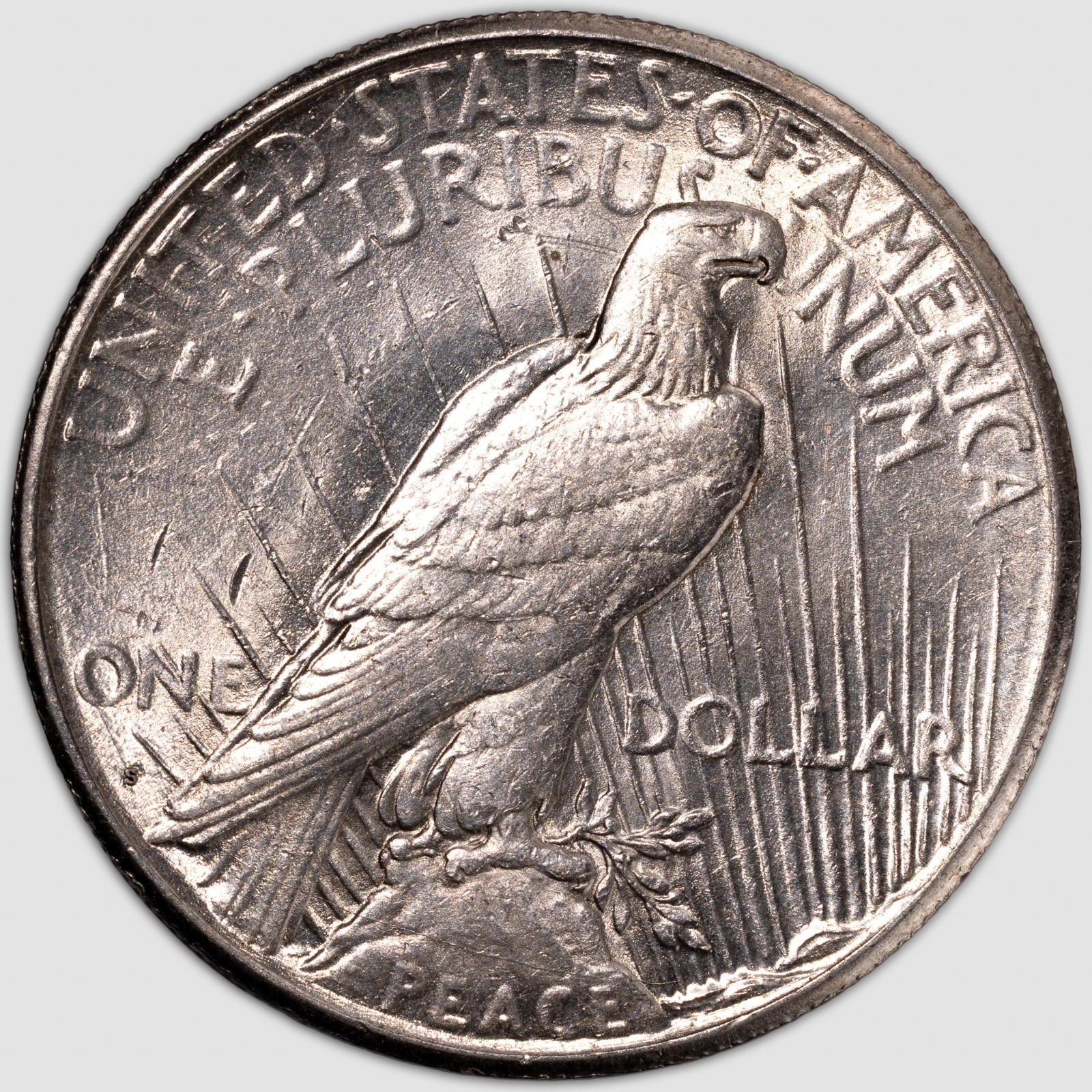 1925-S San Francisco Peace Silver Dollar $1 Sharp BU+ Uncirculated