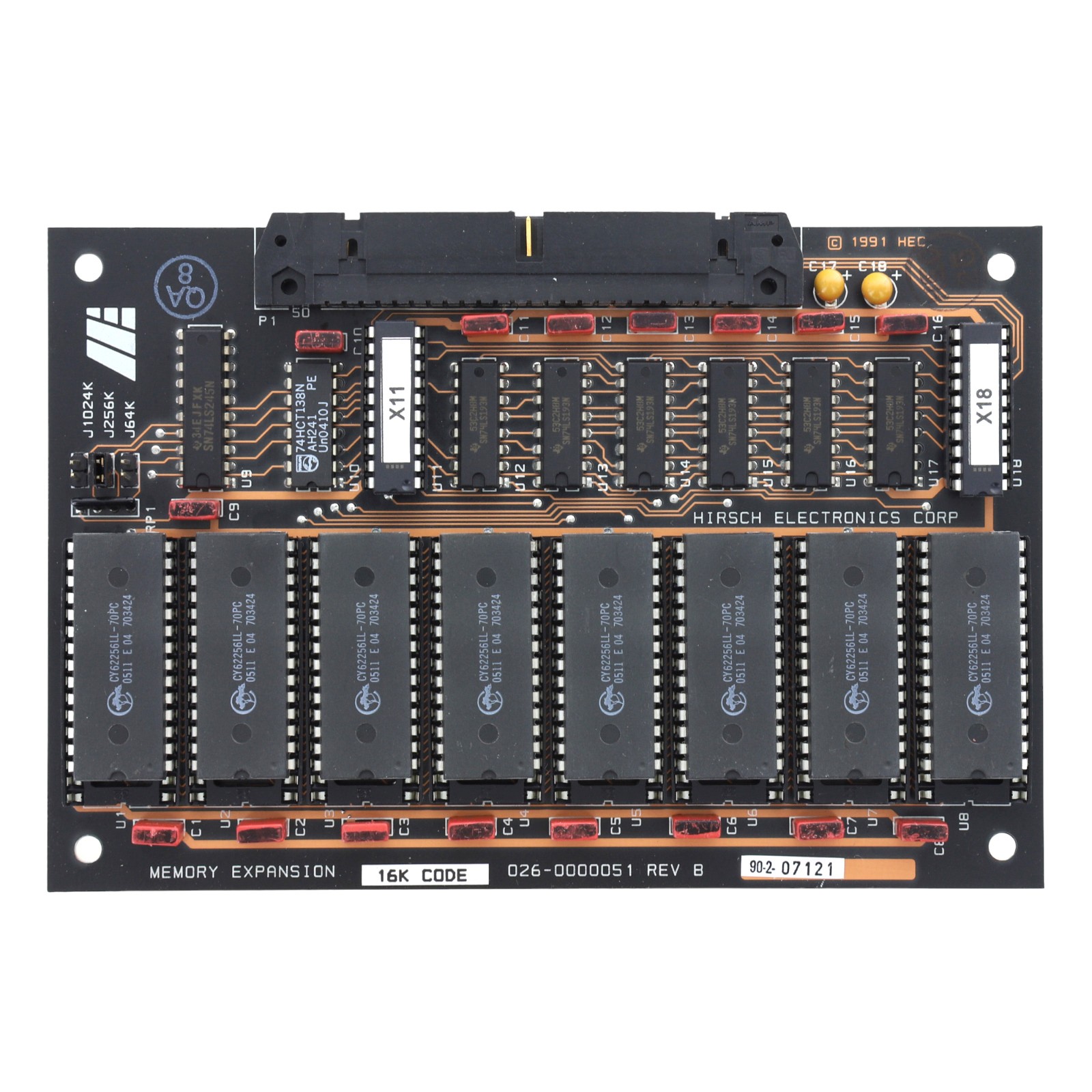 Hirsch Electronics MEB/CE16 Digi-Trac Memory Expansion Board (New/Sealed)