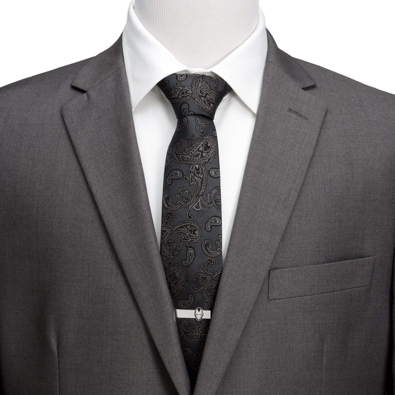 Marvel Iron Man Paisley Men's Tie