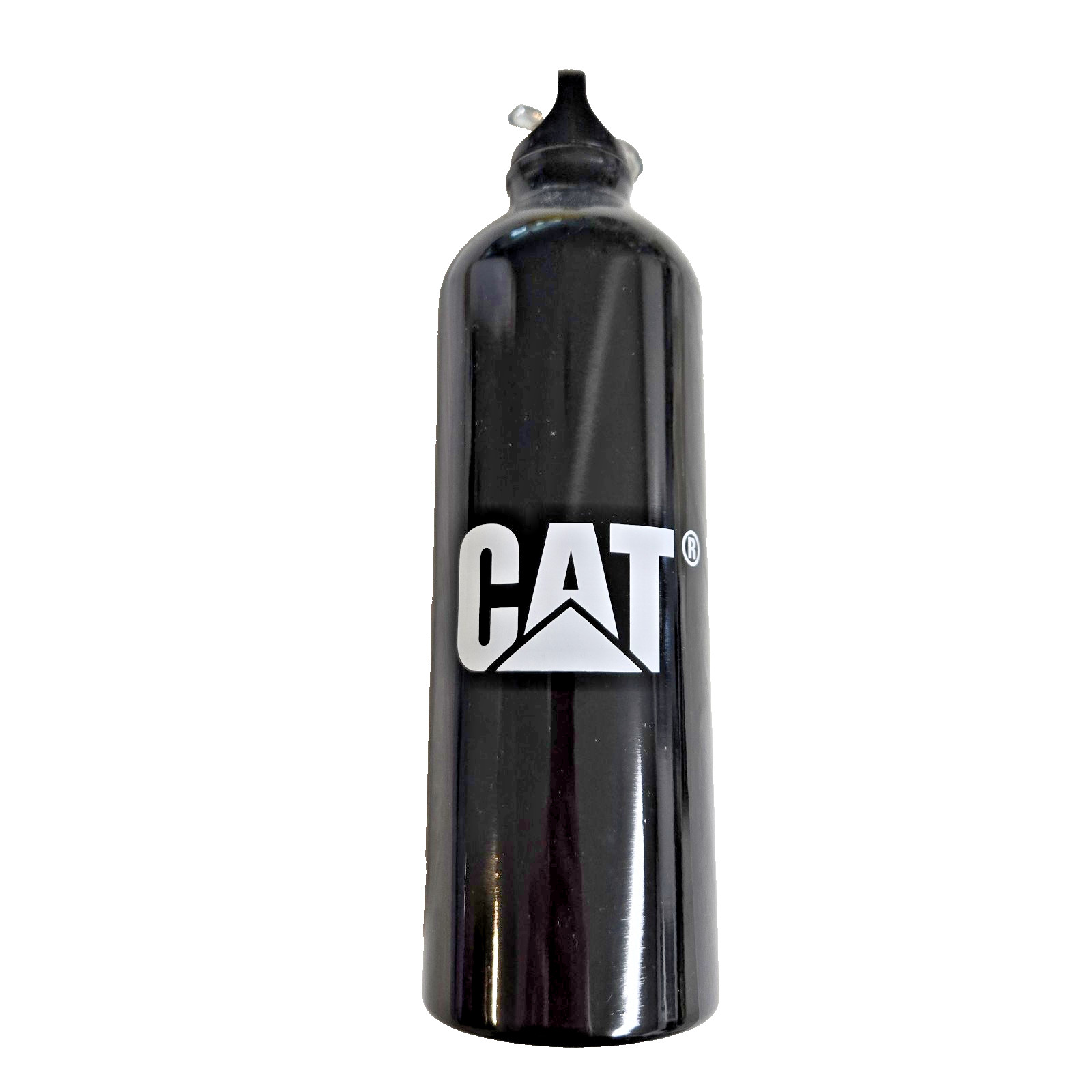 CAT Caterpillar Engine Logo Insulated Aluminum Water Bottle Black - New