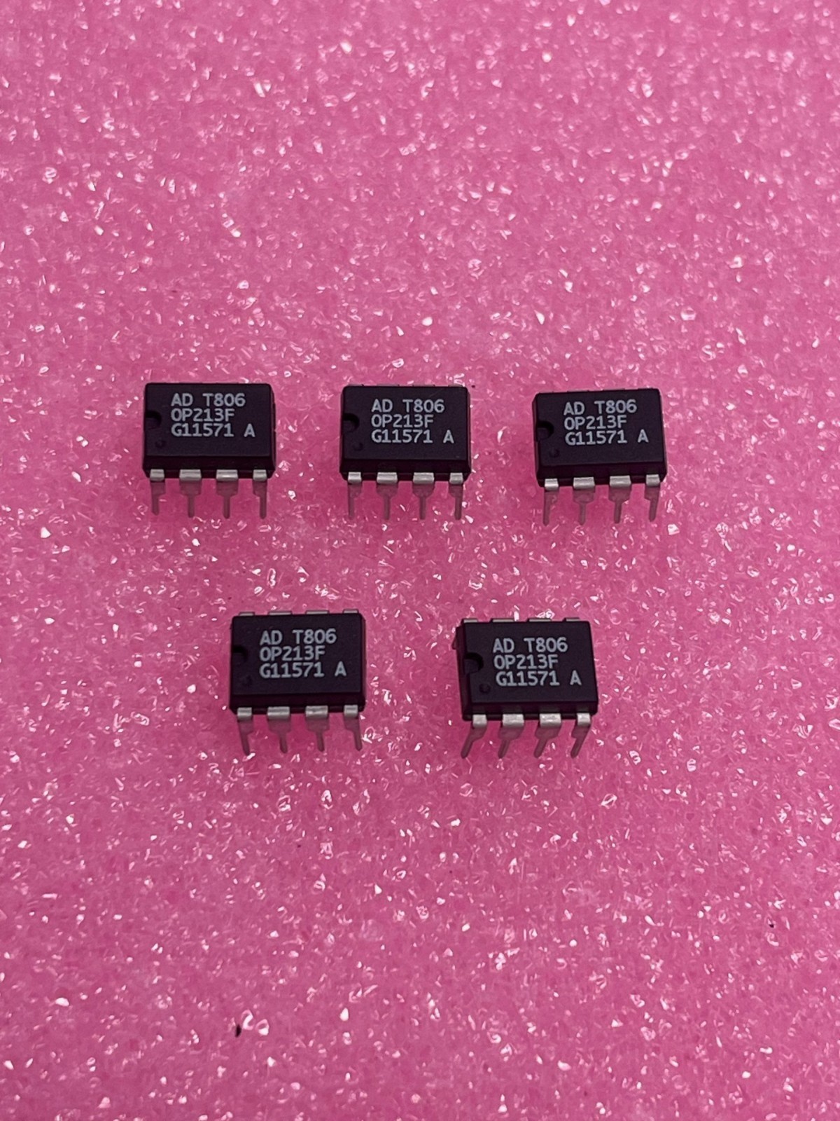 Analog Devices OP213FP Single-Supply Operational Amplifiers, Lot of 5pcs - NEW!