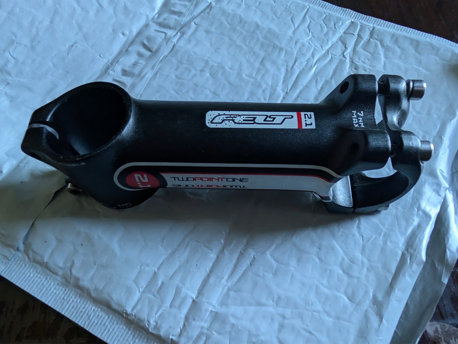 Felt TwoPointOne 110mm adjustable bike stem