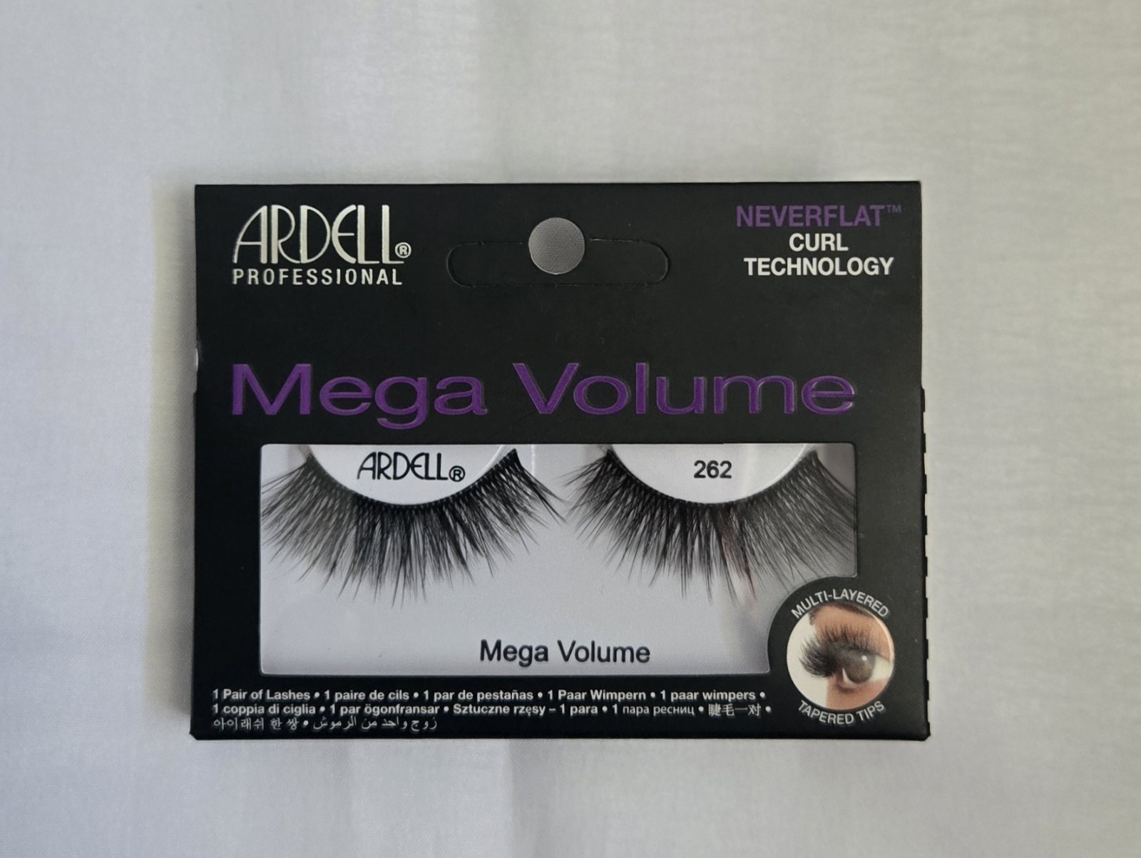 New Ardell Mega Volume #262 Eyelashes Bundle - 2 Pack
