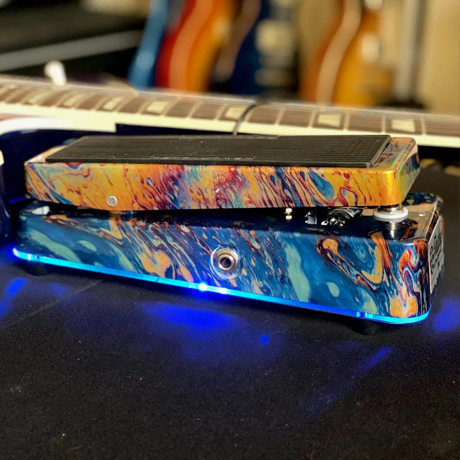 Flattley Wah Pedal - Oil Slick