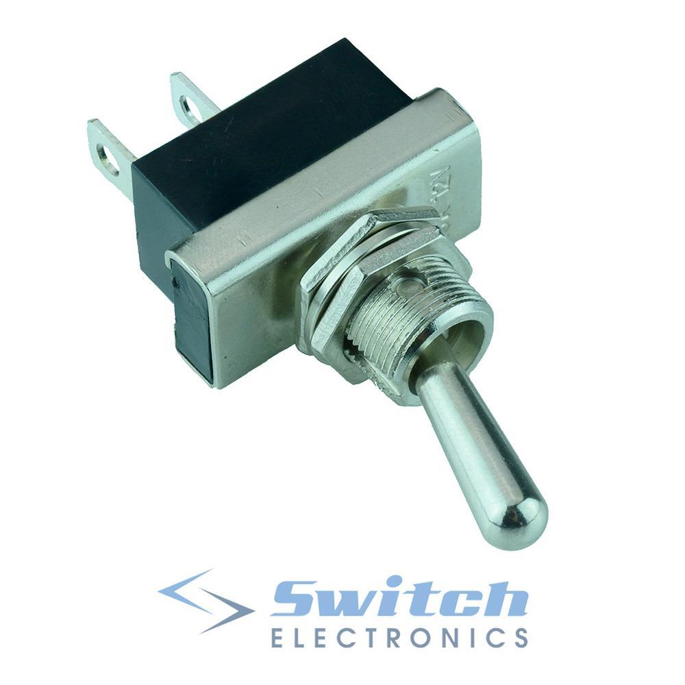 Off-(On) Momentary Toggle Flick Switch 2 Position SPST 25A 12V