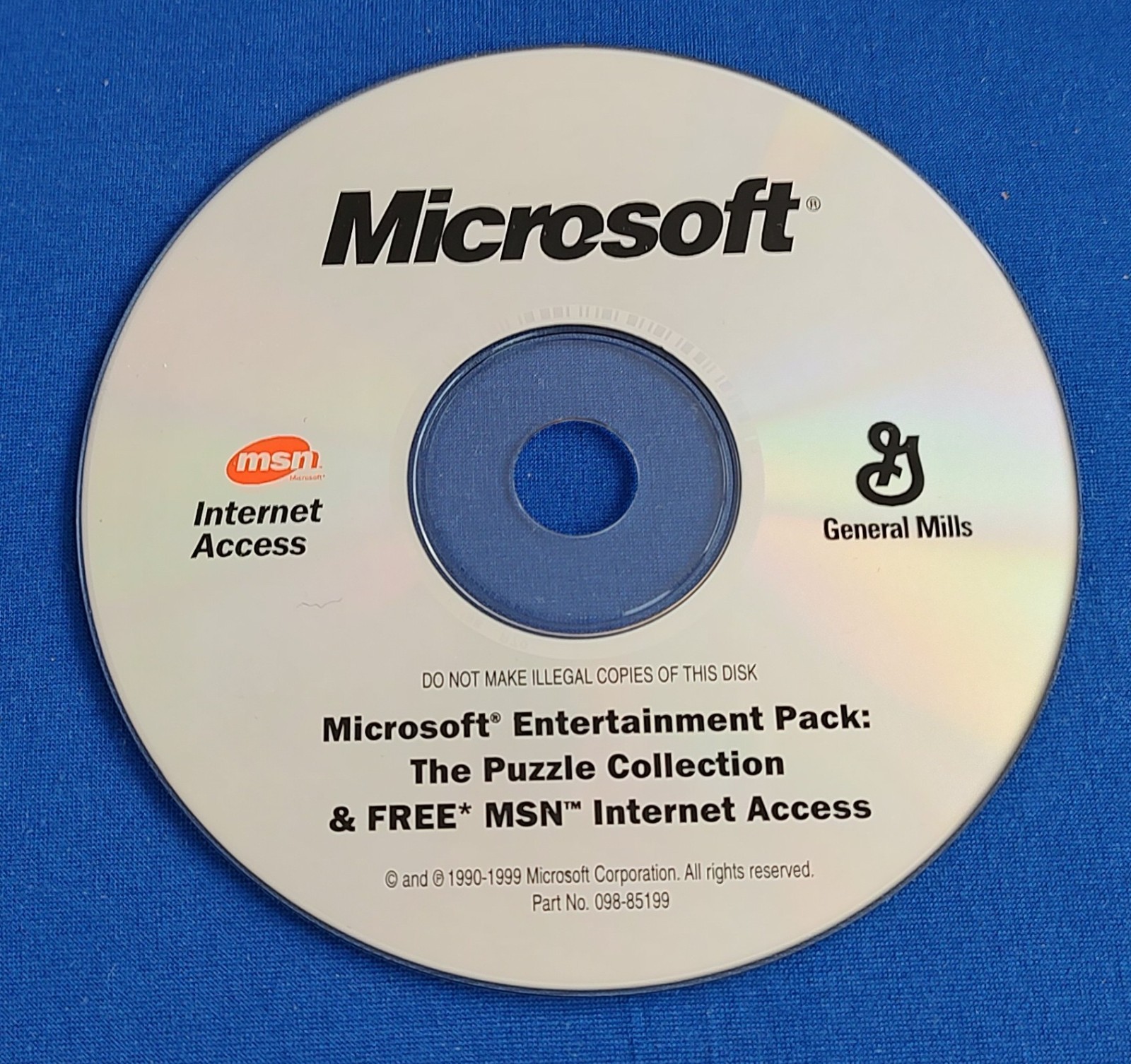 Microsoft CD Software General Mills Puzzle Collection & Graphics Studio -  BOGO