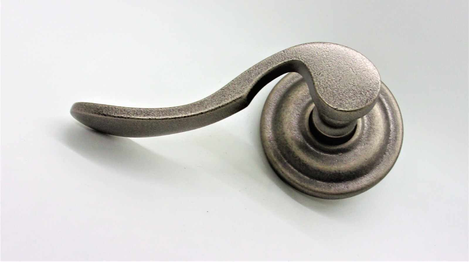 SAPPHIRE Residential Left Hand Dummy Door Lever, Distressed Nickel#LN-15170-R-DN