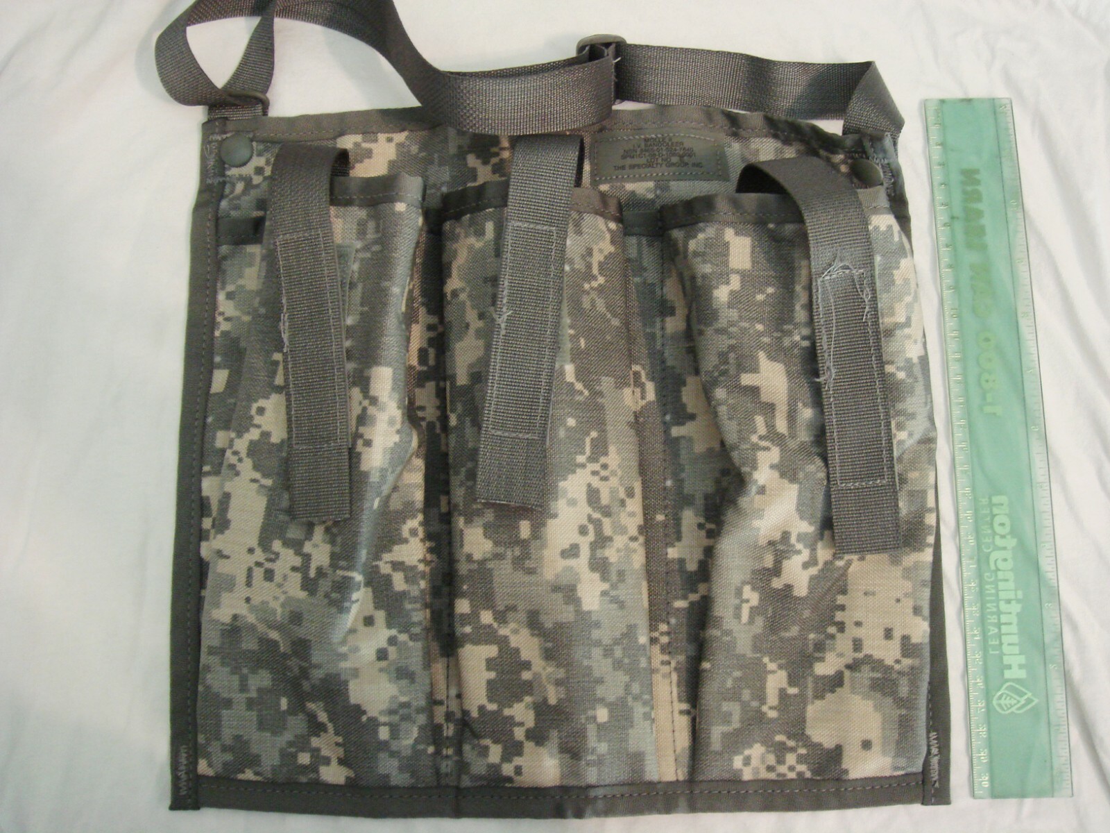 Military Army IV Bandoleer Medical Medic First Aid ACU Camo Ammo Pouch Sling