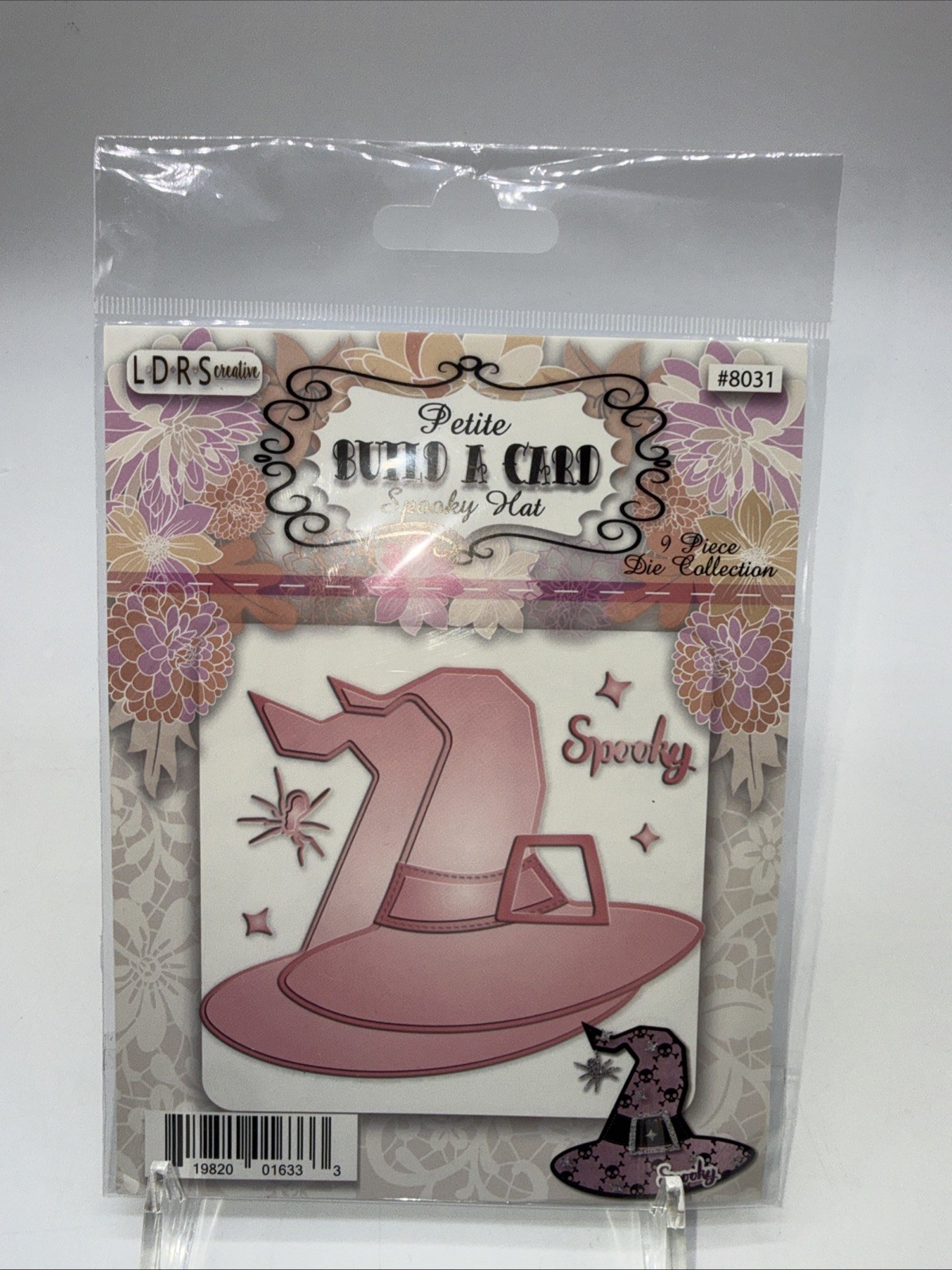 LDRS Creative Spooky Hat Die Cut Build A Card #8031 Retired New in package