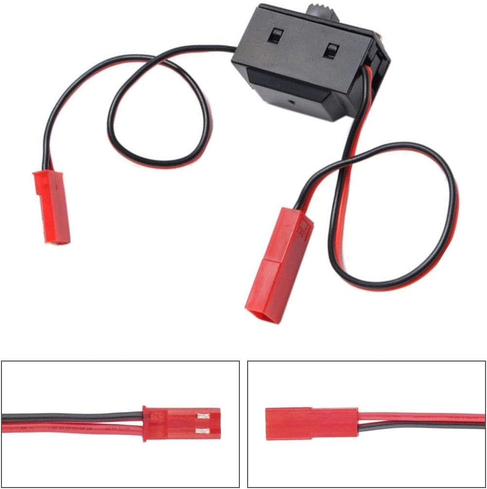 3 Pack On Off Power Switch Battery Receiver JST Connector Compatible with HSP