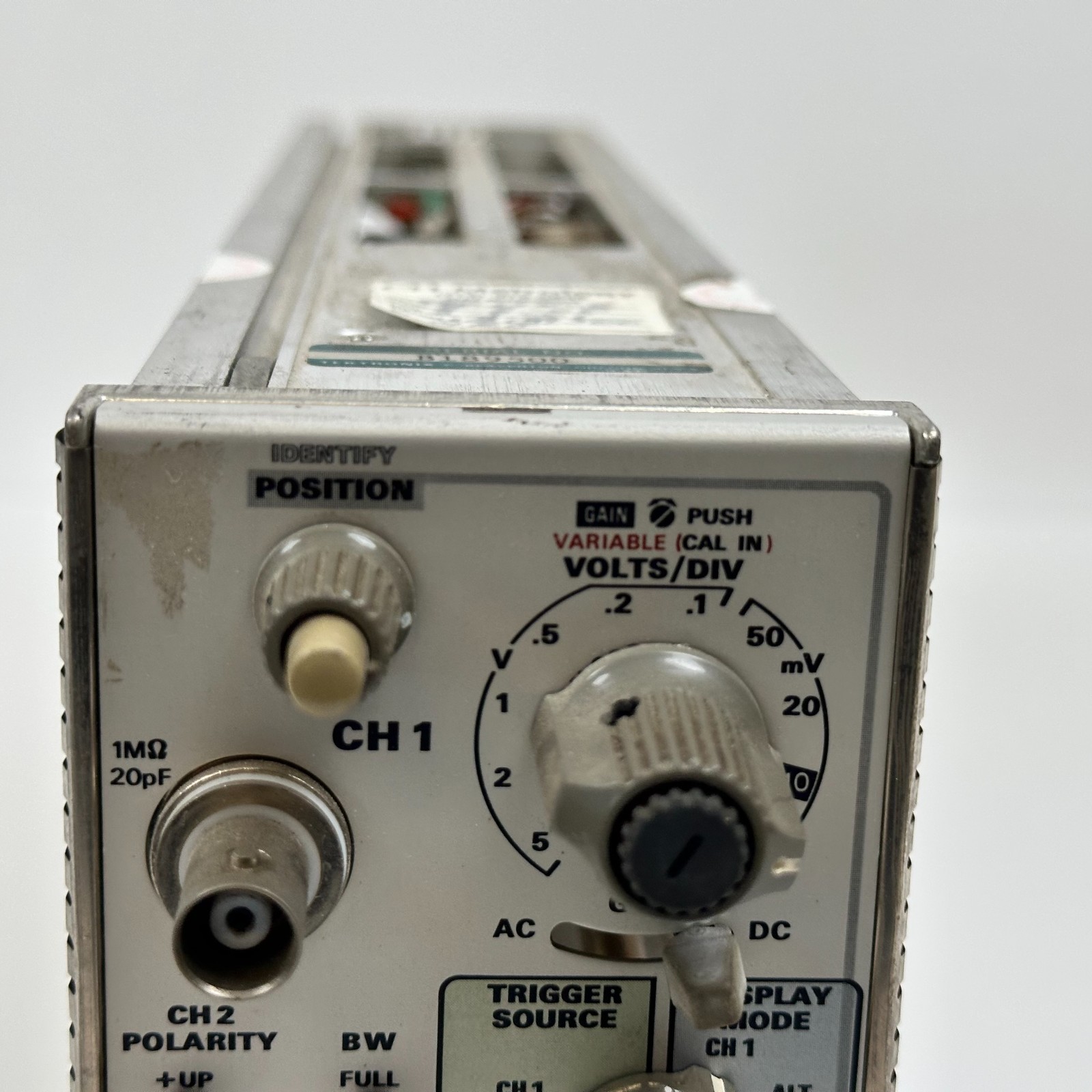 Tektronix 7A26 Dual Trace Amplifier Scope Plug In Unit Module