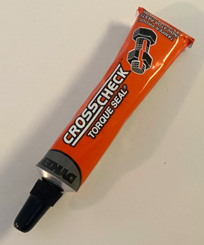 Dykem Cross Check Tamper Proof Torque Stripe Seal Indicator Paste Marker Orange