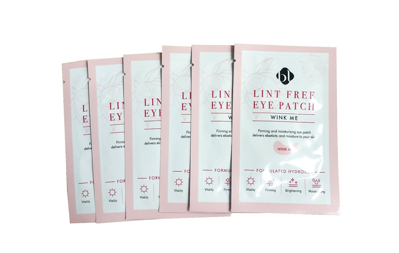 Wink Me Collagen Under Eye Patch Lint free x100 (Winkme Pad eyelash Extensions)