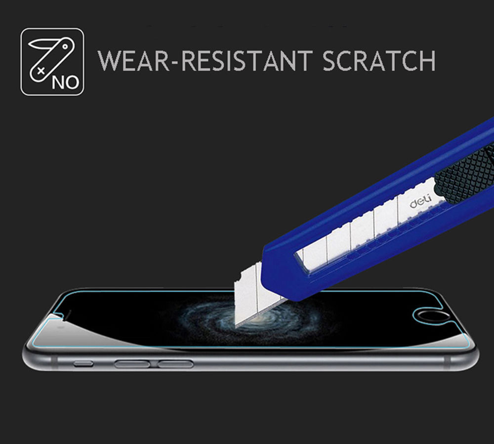 APPLE iPHONE 7 8 plus X 10 Premium TEMPERED GLASS SCREEN PROTECTOR (2 pack)