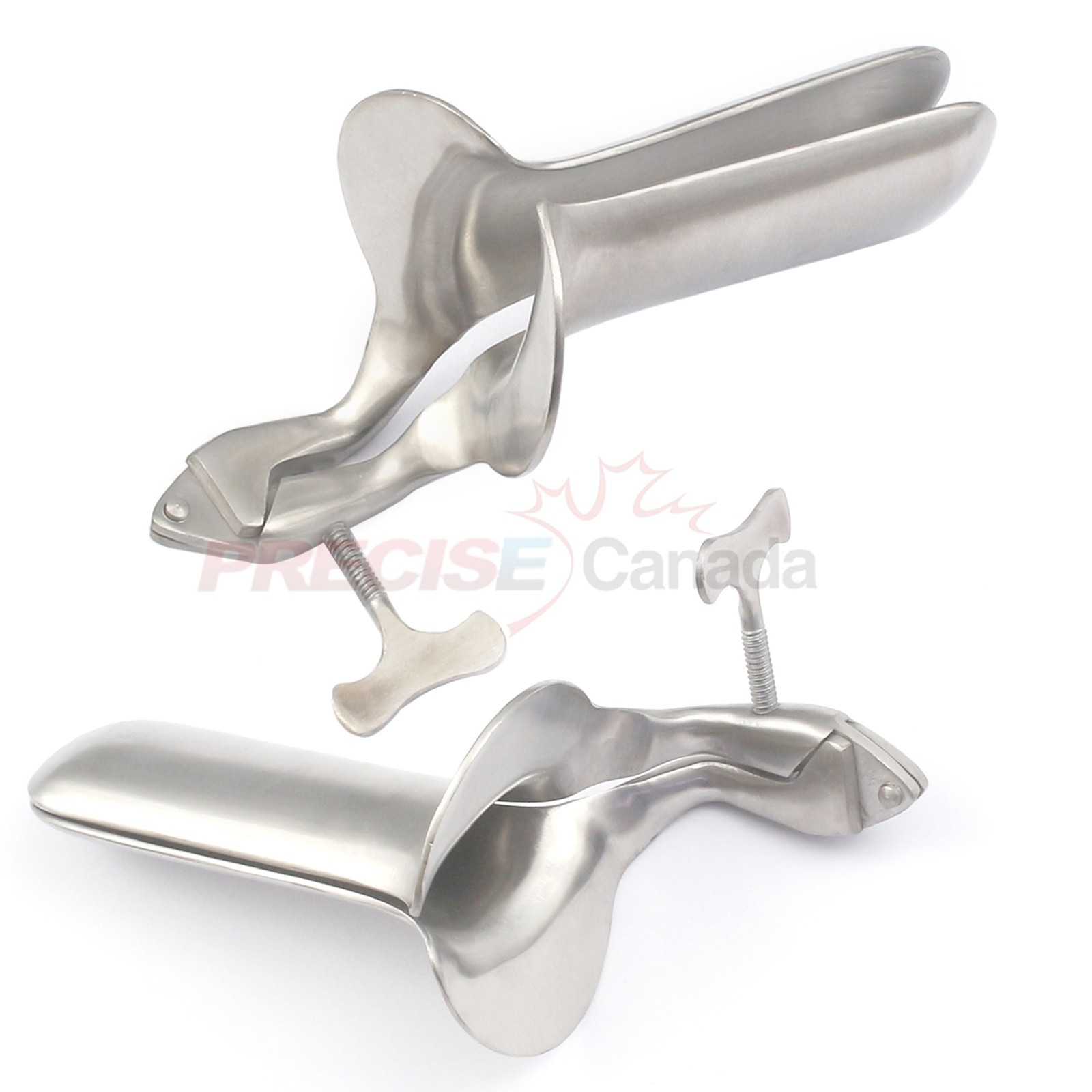 2 Pcs Collin Vaginal Speculum Medium, Large Medical OB/GYN Examination Surgical