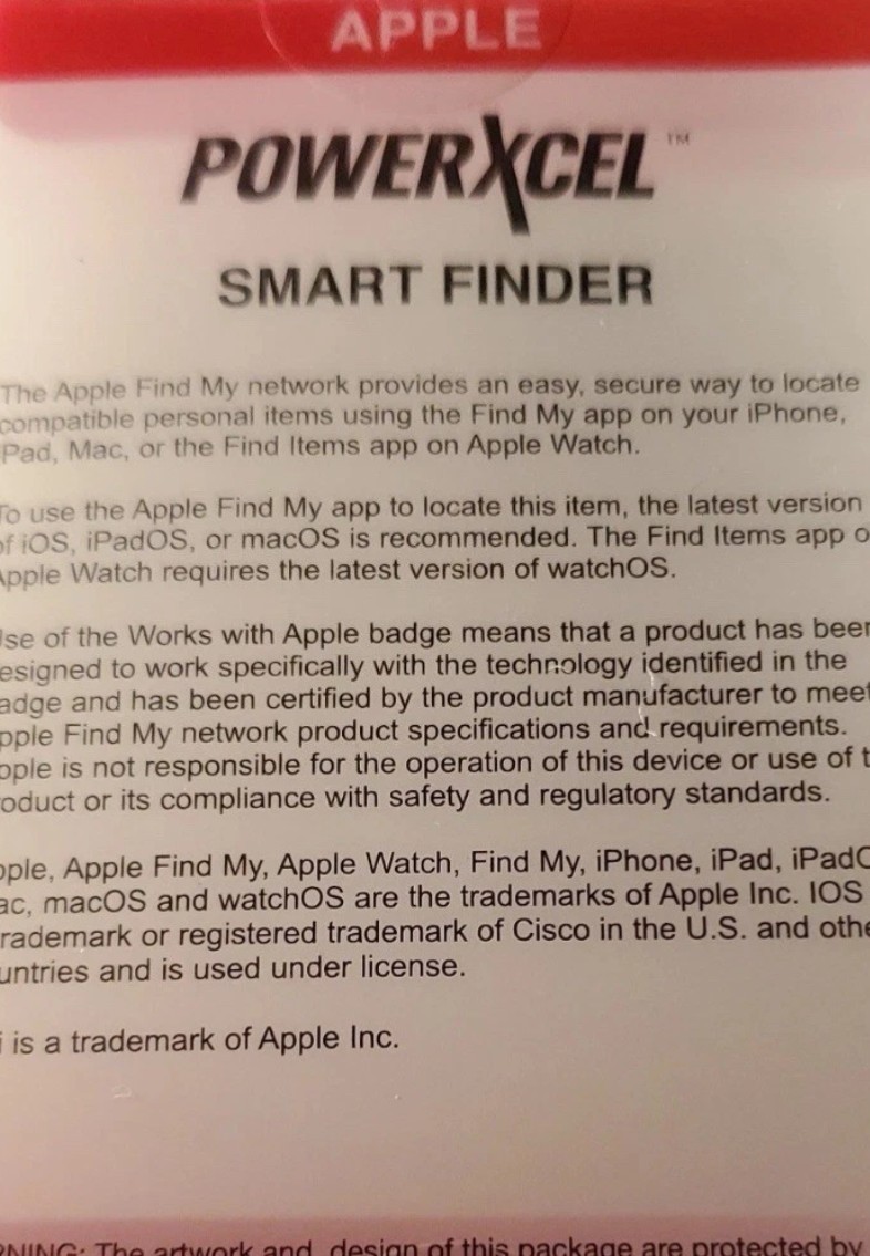 APPLE powerxcel smart finder new Gray