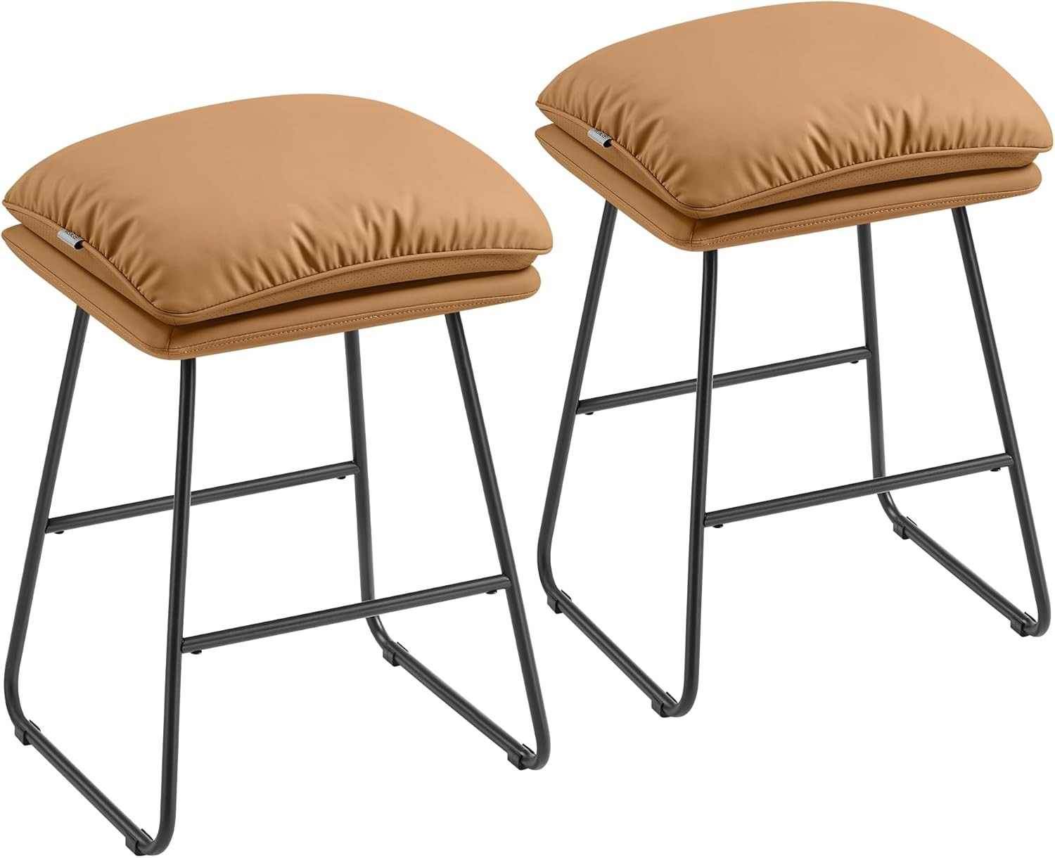 Bar Stools Set of 2 Counter Height Bar Stools Leather Counter Stools Barstools