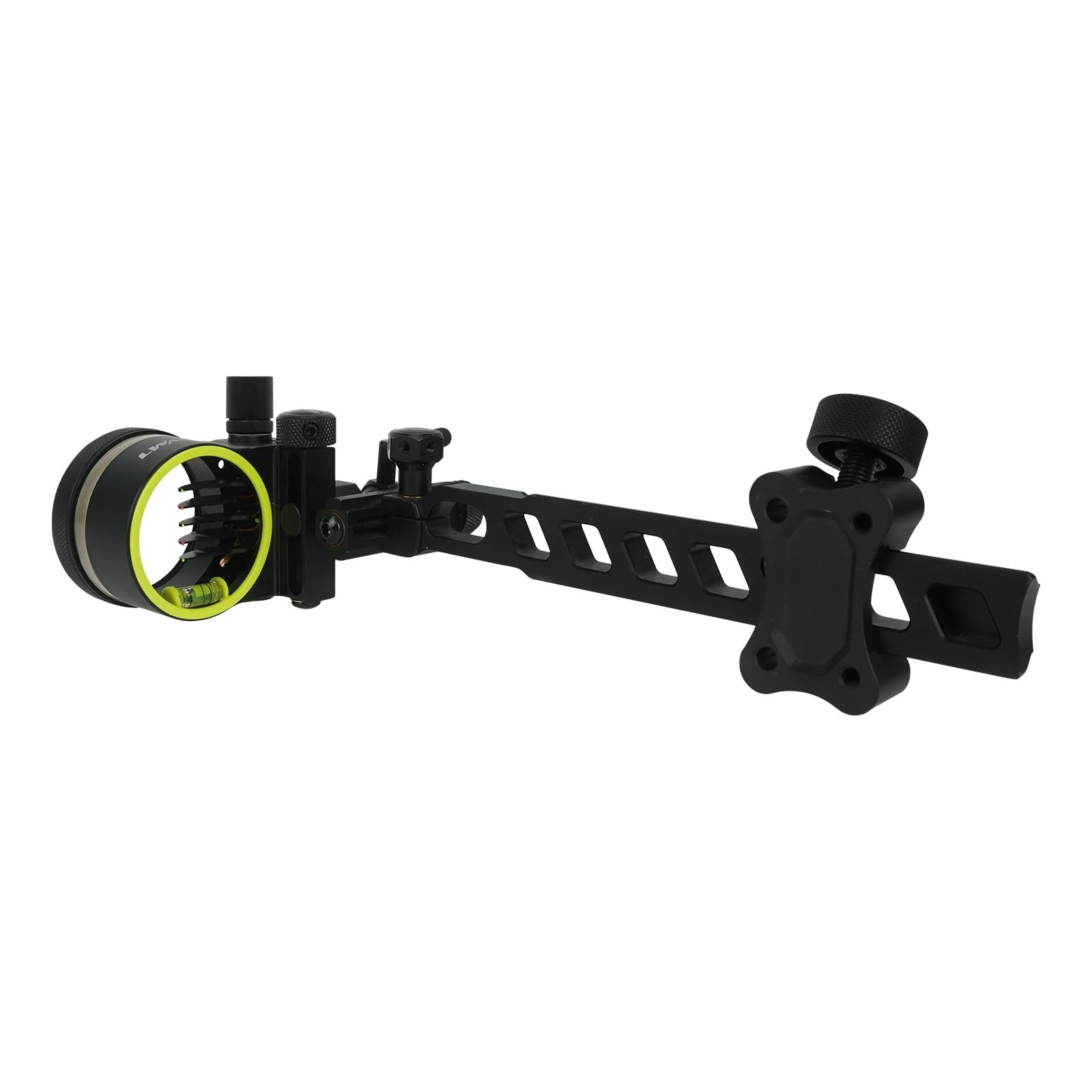 Archery 5-Pin Bow Sight - 0.019" Fiber, Brass Pin, Aluminum Machined - Right ...