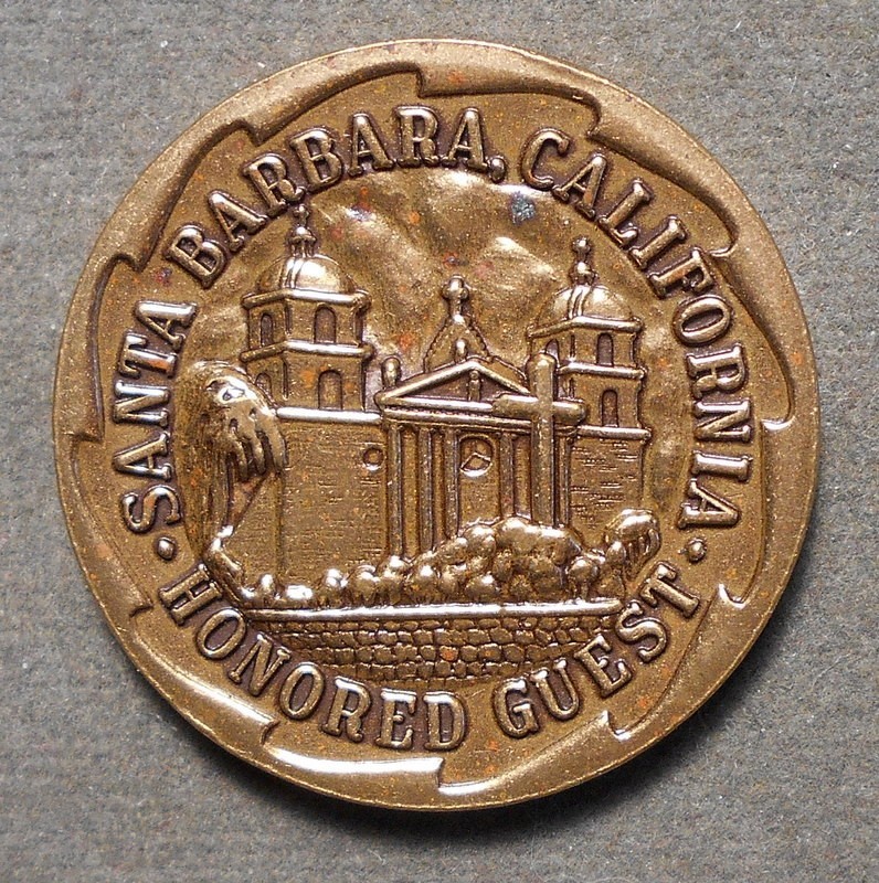 Santa Barbara, California, Honored Guest (Mission)   Good Luck (Spanish Galleon