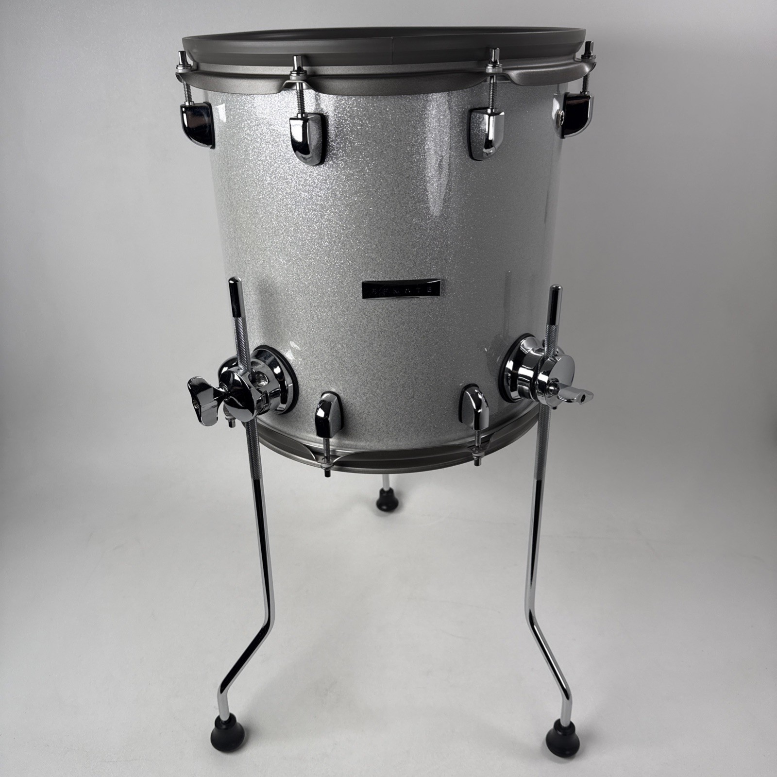 EFNOTE 5 Floor Tom 12x12 Electronic Drum Pad EFD-T1212 White Sparkle Legs Tested