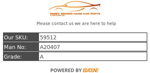 Mercedes E Class 2010 W212 Nsr Passengers Rear Left Lower Control Arm A20407