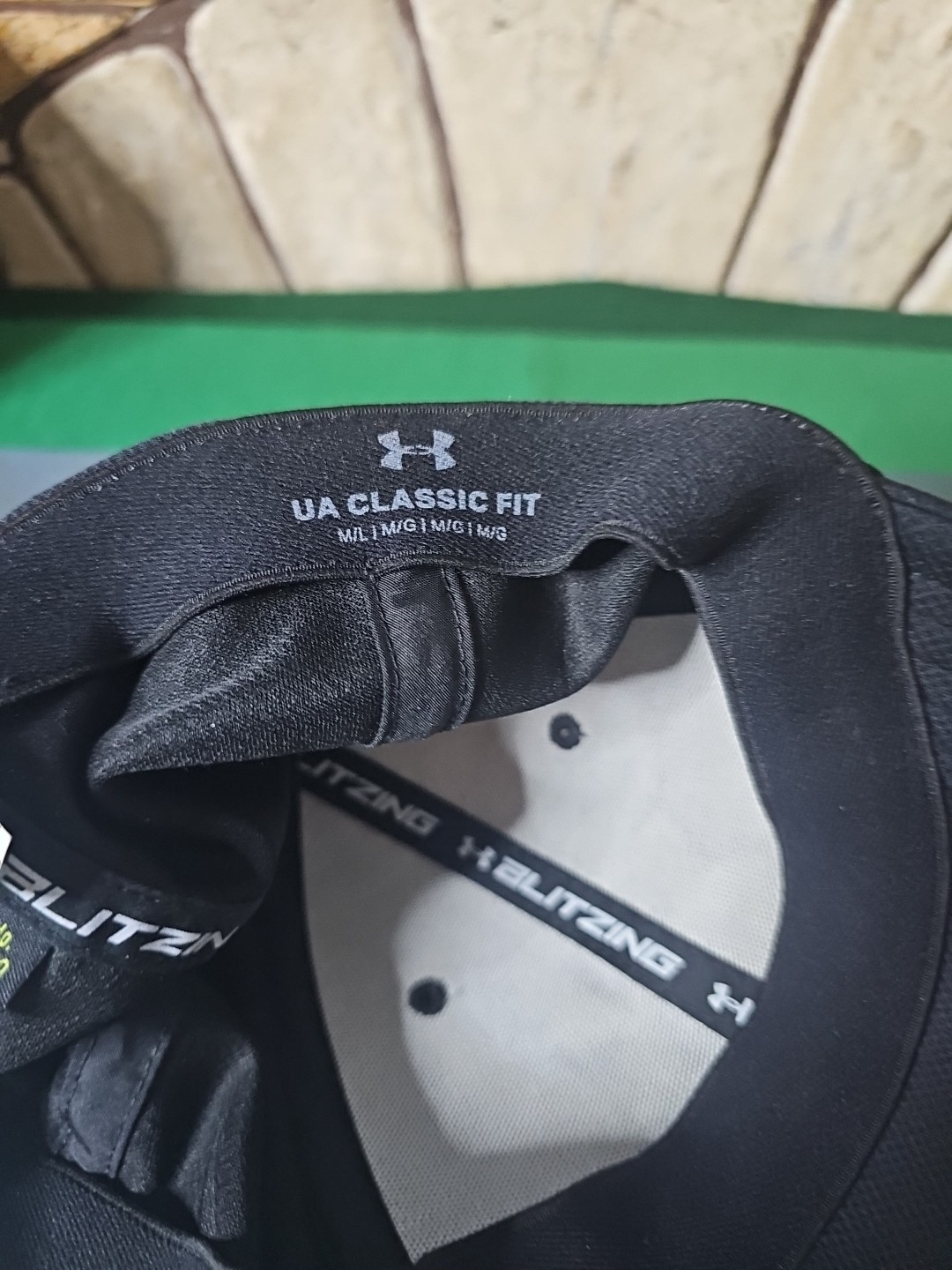 Under Armour Golf UA Classic Fit Hat / Fitted Medium/Large / Black