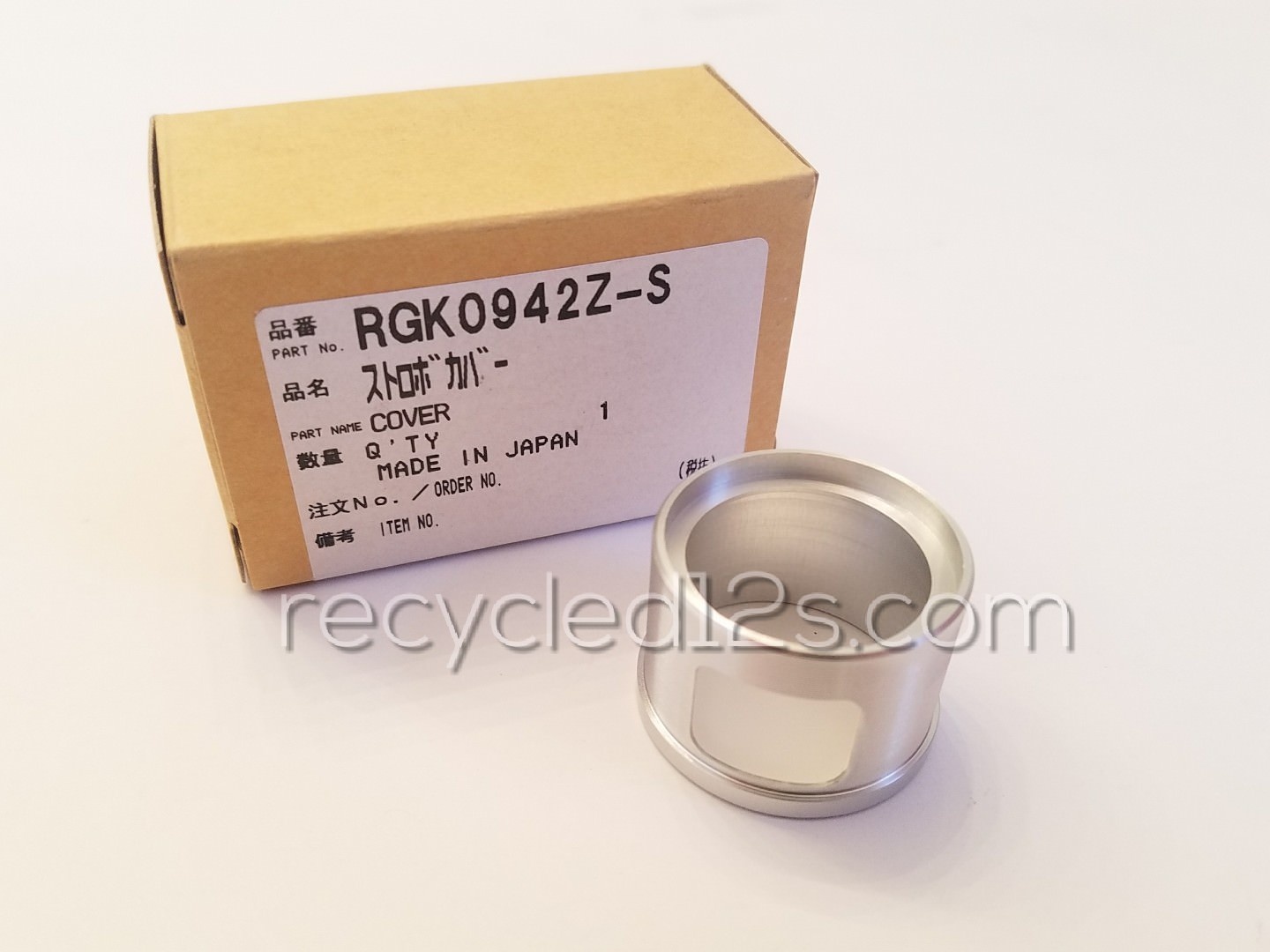 Technics 1200 1210 M3D MK5 M5G MK6 Silver Strobe Tower Cover Part # RGK0942Z-S