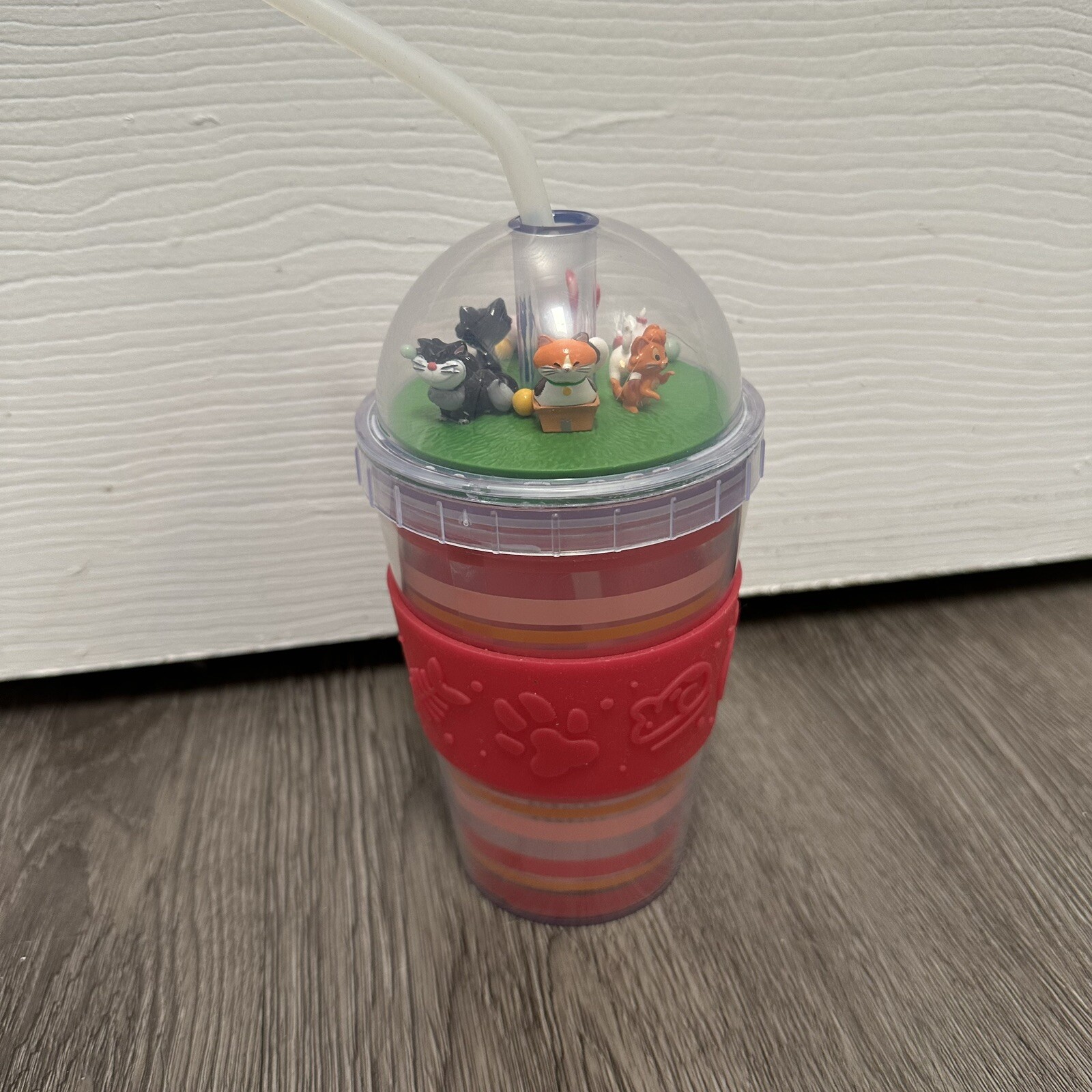 Disney Parks Cats Dome Tumbler With Reusable Straw 14 Fl Oz