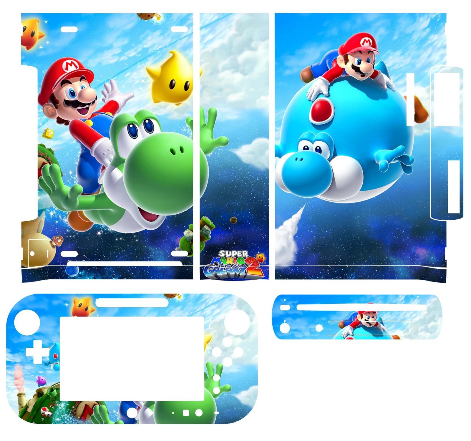 219 Skin Sticker Cover for Nintendo Wii U Console & Controller