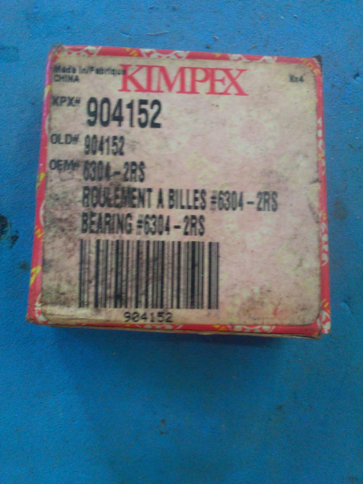 KIMPEX snowmobile bearings