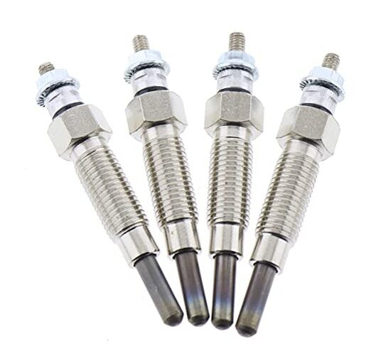 4PCS 15221-65510 15401-65510 15521-65512 Glow Plug for Bobcat 743 643 743B