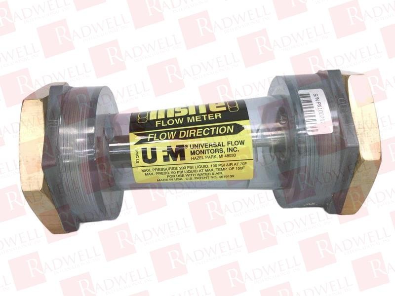 UNIVERSAL FLOW MONITORS PX-40GPM-12-F-F / PX40GPM12FF (NEW IN BOX)
