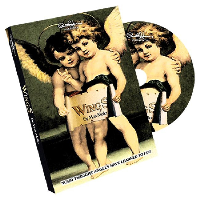 WINGS DVD & GIMMICK BY PAUL HARRIS & MATT MELLO MAGIC CARD TRICK GAFF