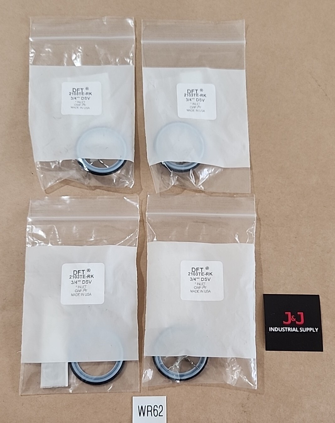 *NEW SURPLUS* LOT OF 4 DFT Valves 2103TE-RK ¾" DSV Inlet Rebuild + Warranty!