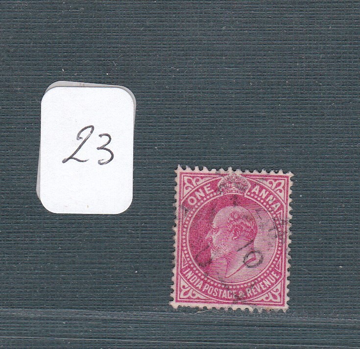BRITISH COLONIES 1902/09 INDIA N°59-OBL.TB-SEE SCAN R/V-V252