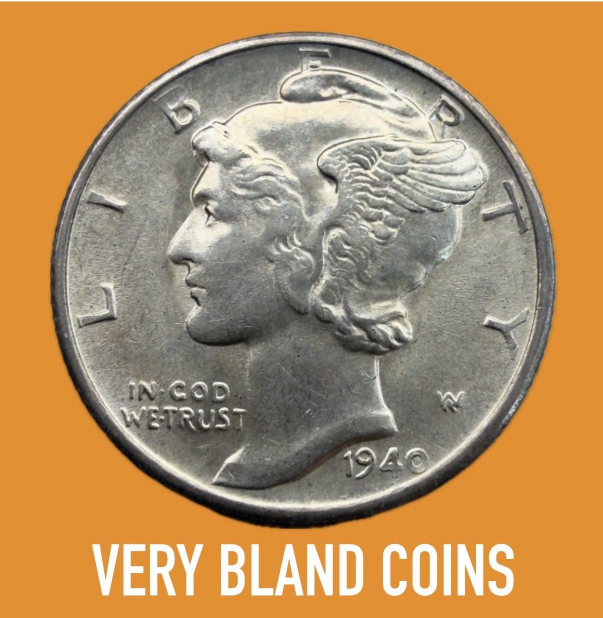 1940-S Mercury 10C Dime - AU