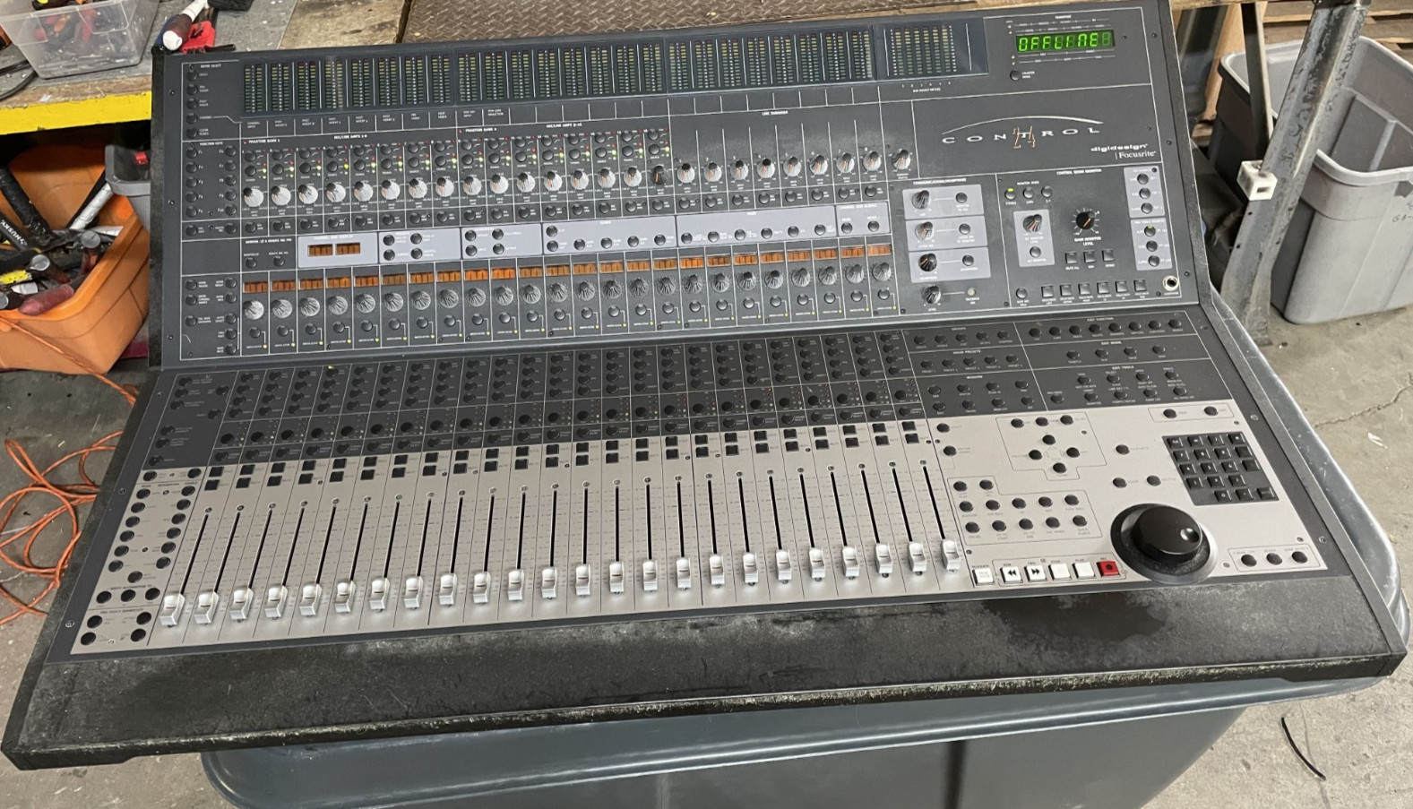 Digidesign Focusrite MC124 Control 24 Protools Professional Mixer Console Parts